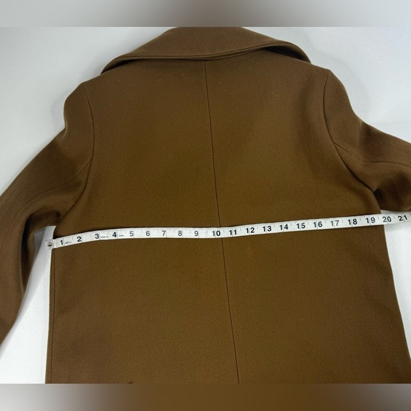 Sessun Chera Wool Blend Lined Jacket Pea Coat Womens Size Small - Picture 11 of 14